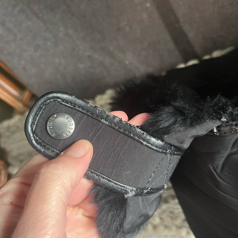 Rudsak Black Knee-High Lace-Up Boots - Picture 3 of 11